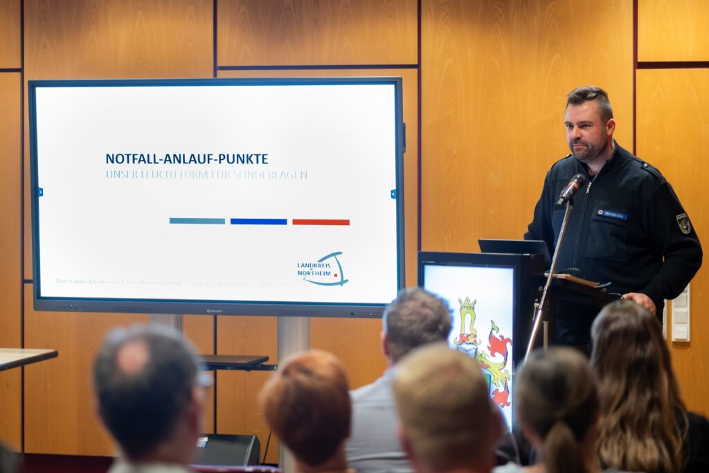 Bildet NAP-Teams im Landkreis Northeim aus: Konstantin Mennecke, Referent für Notfallvorsorge.
